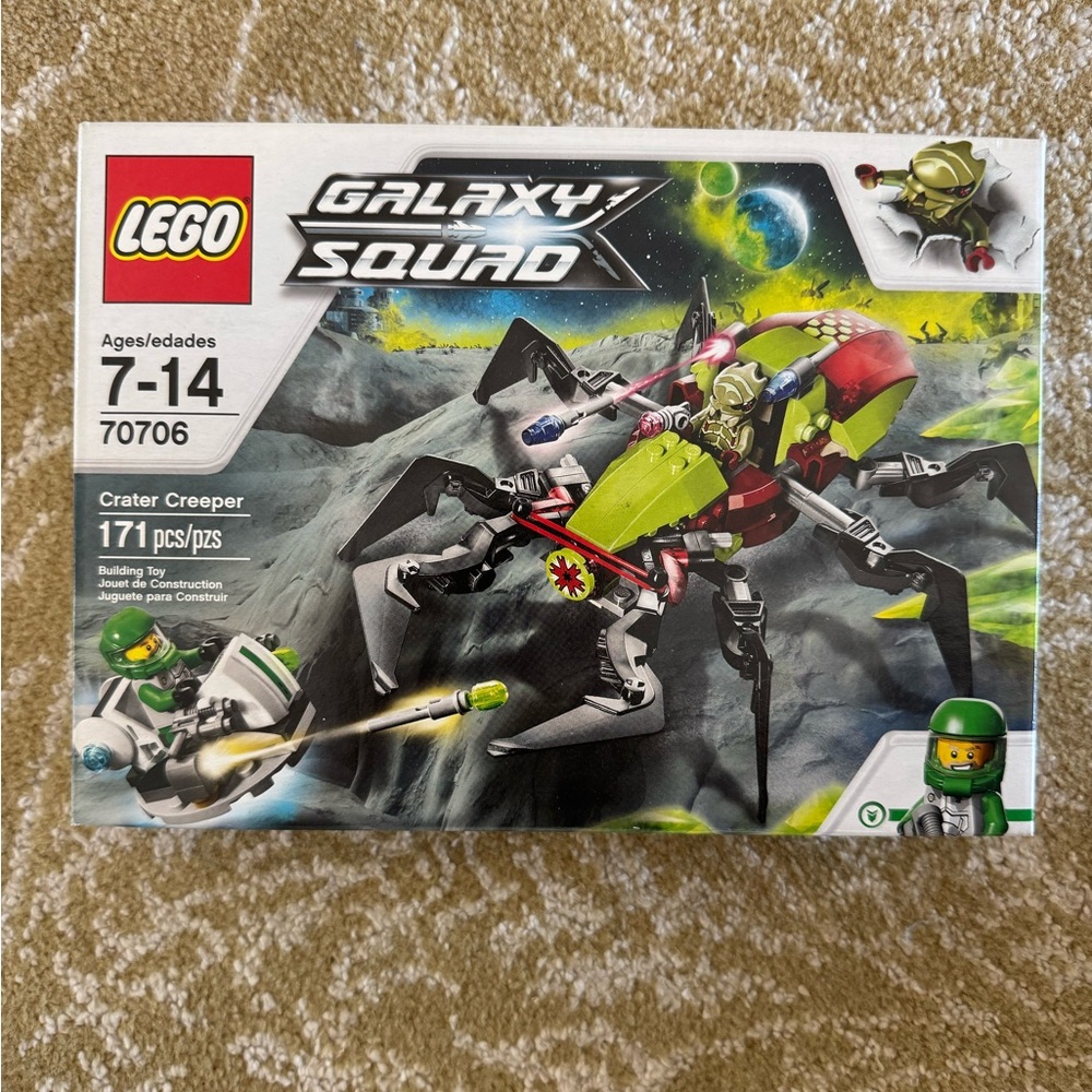 LEGO Galaxy Squad Crater Creeper, NIB Sealed / Rare